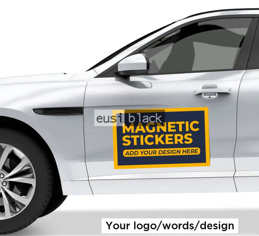 Peel-off car magnet