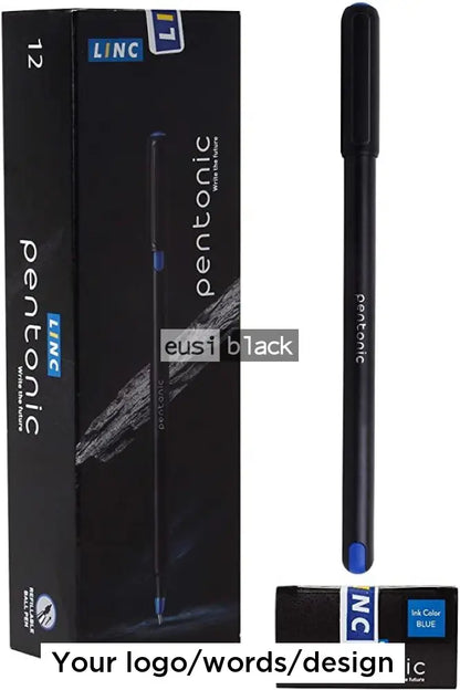 Pentonic ball pen 0.7mm set of 10 - Black