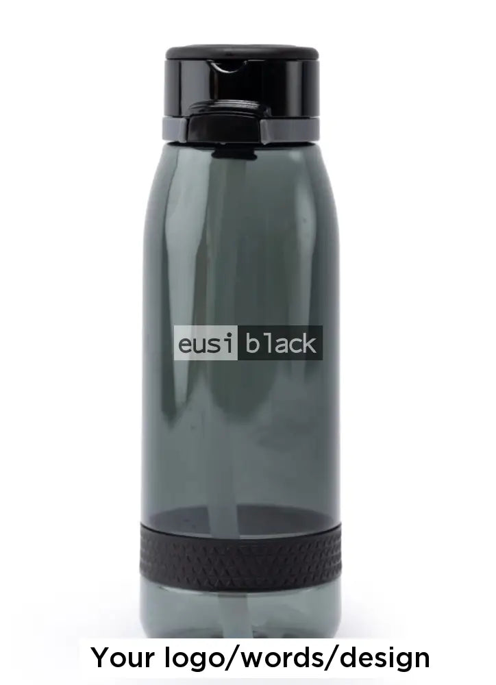 Plastic water bottle | 650ml Black
