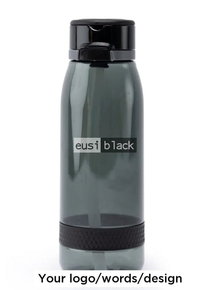 Plastic water bottle | 650ml Black