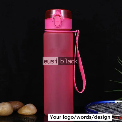Plastic water bottle | 600ml Pink