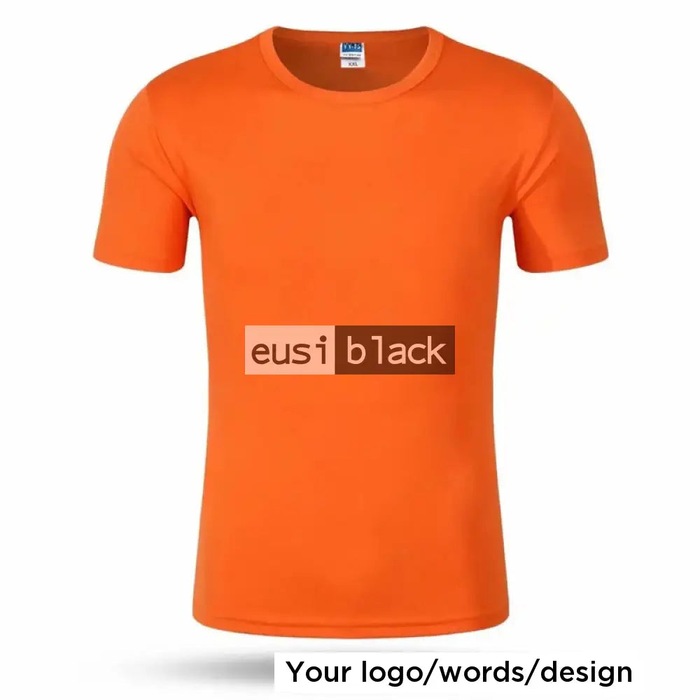 Polyester T-shirt - Orange / S