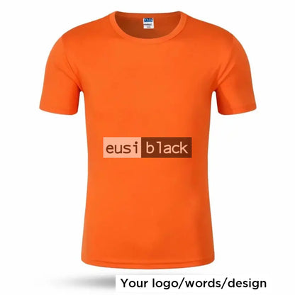 Polyester T-shirt - Orange / S