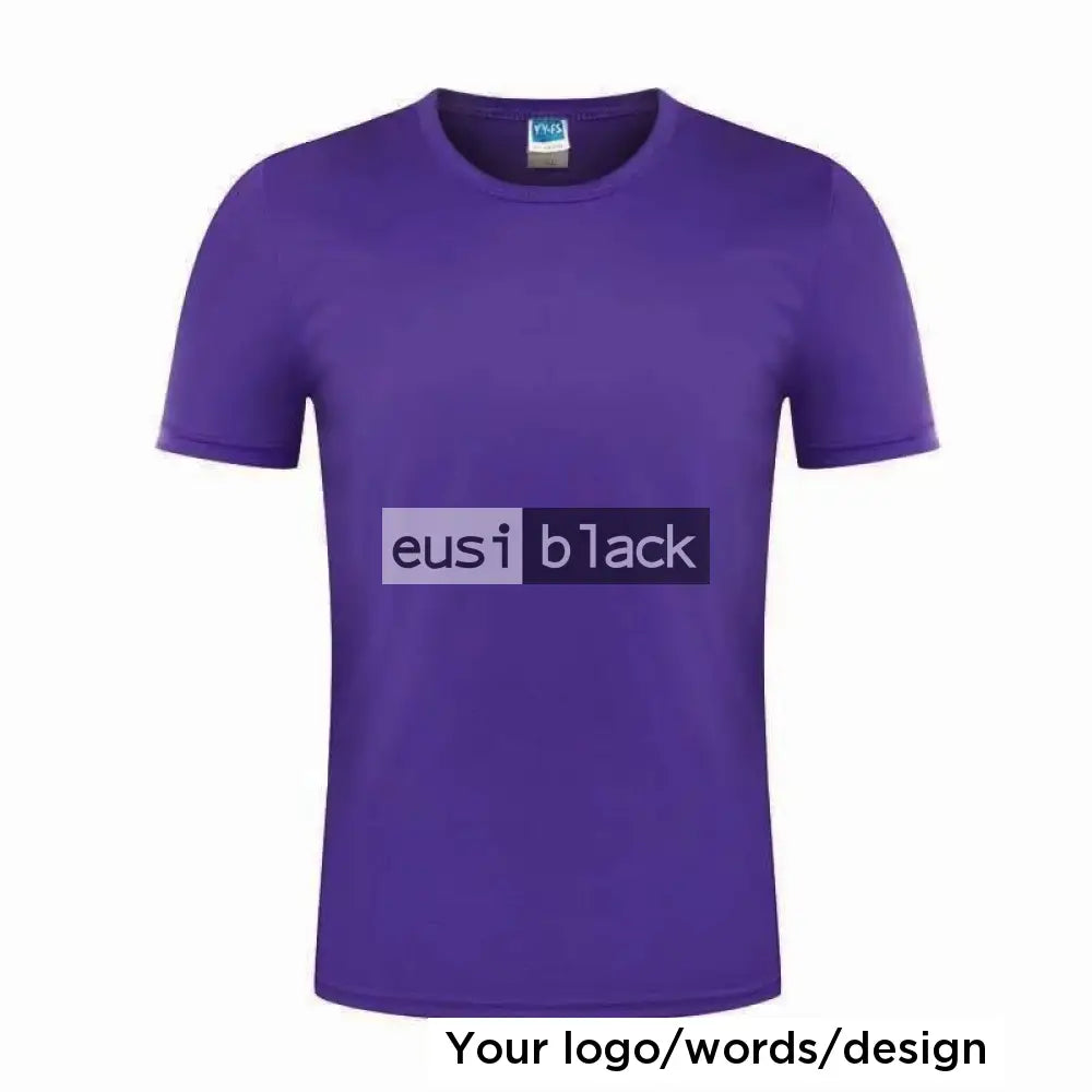 Polyester T-shirt - Purple / S