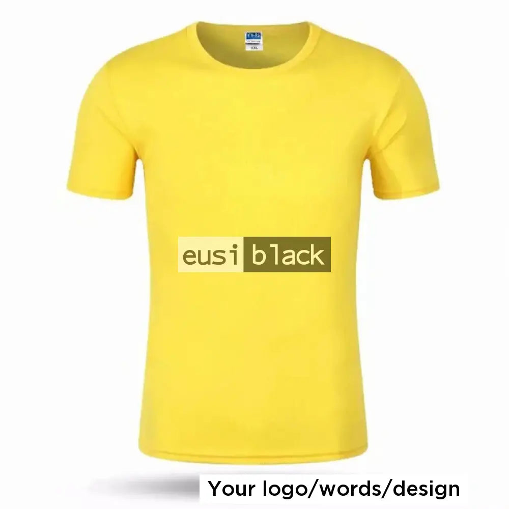 Polyester T-shirt - Yellow / S