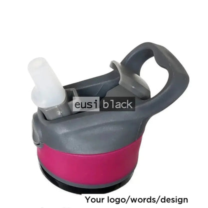 Pop straw aluminium bottle