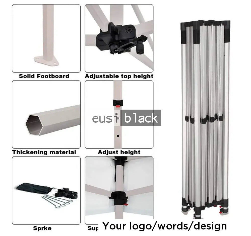 Portable exhibition canopy tent 40mm-20kgs