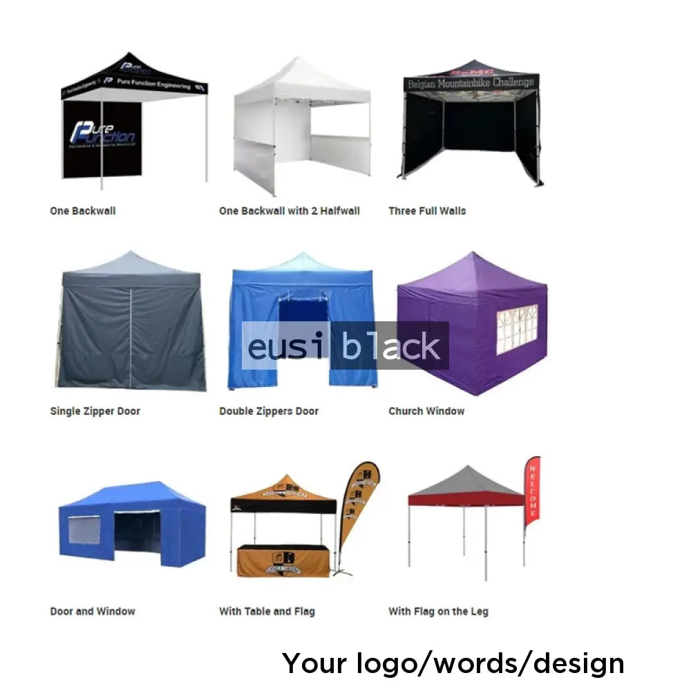 Portable exhibition canopy tent 40mm-20kgs