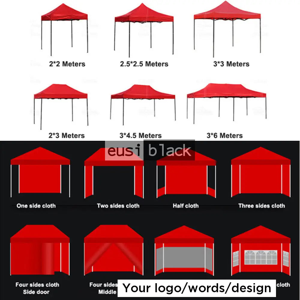 Portable exhibition canopy tent 40mm-20kgs
