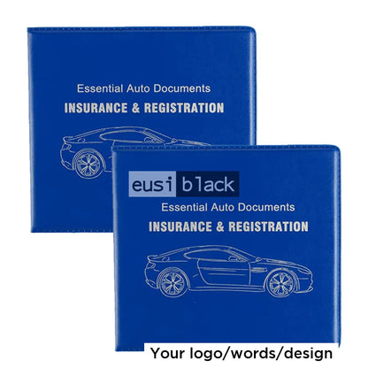 Portable insurance holder - Blue