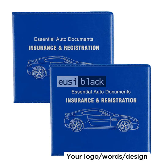 Portable insurance holder - Blue