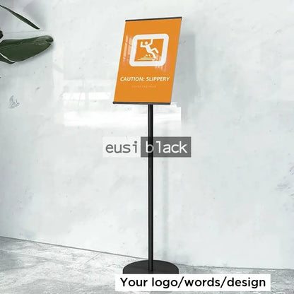 Poster stand Black / Stand plus poster