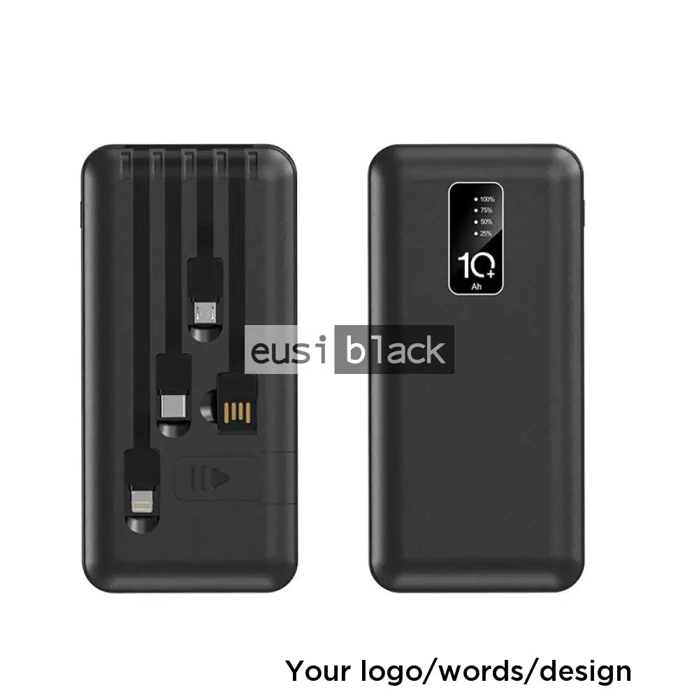 Power bank - 20,000mAH - Black