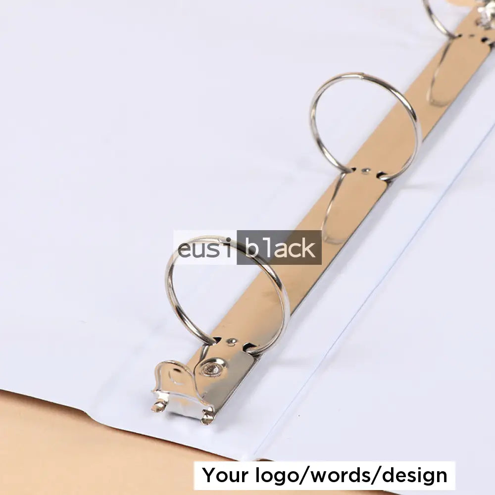 PVC ring binder box file folder