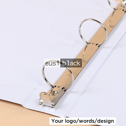 PVC ring binder box file folder