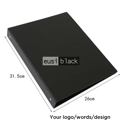 PVC ring binder box file folder