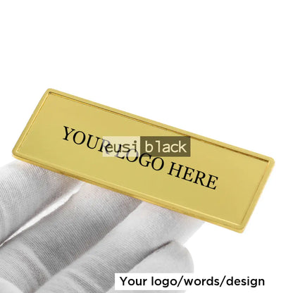 Rectangle name tag