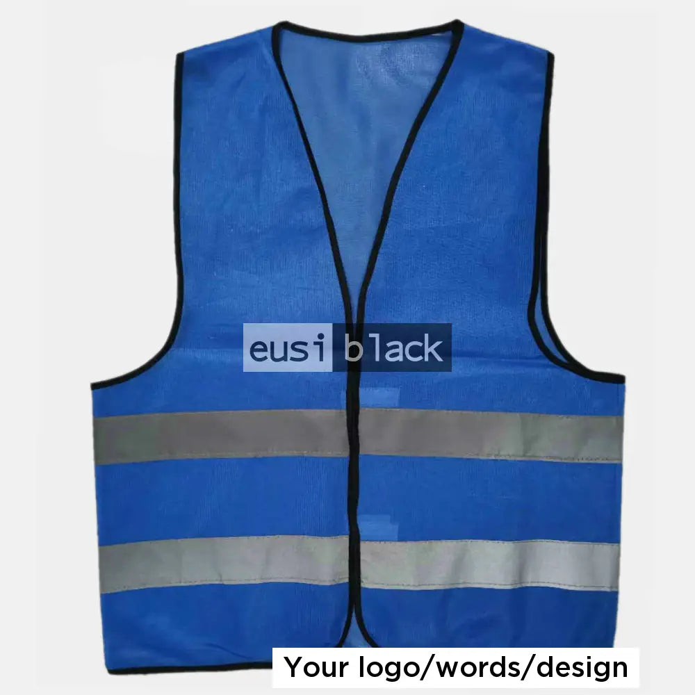 Reflector vest - Zipped / Blue