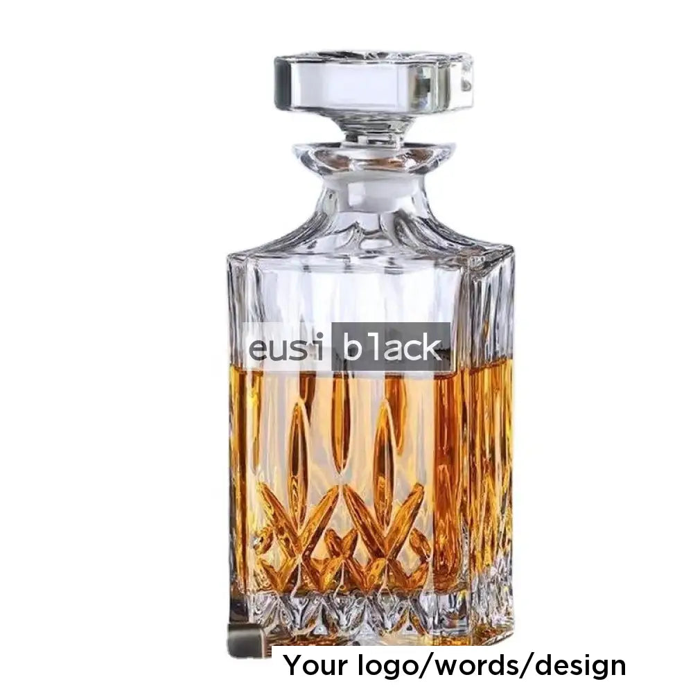 Ridged decanter Decanter only