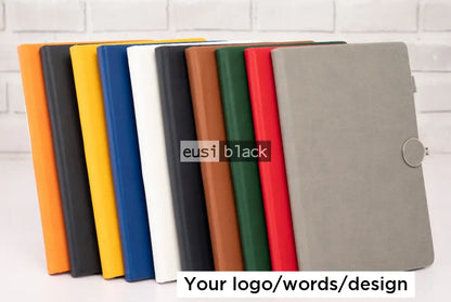 Ring Lock Notebook - A5 - Brown