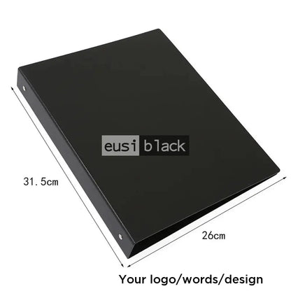 Ring plastic binder Black