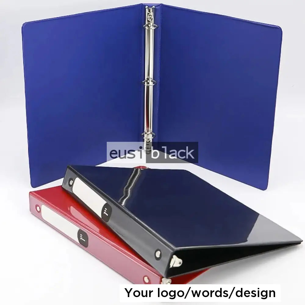 Ring plastic binder Red