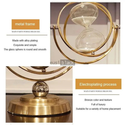 Rotating Hour Glass