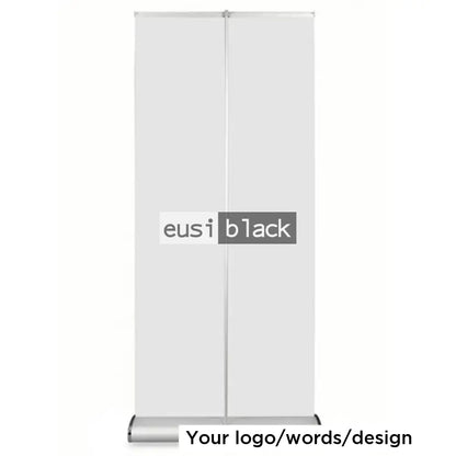 Roll up broad base banner stand