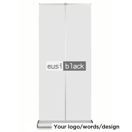 Roll up broad base banner stand