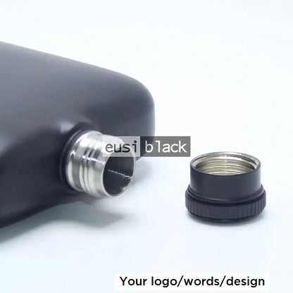 Round cornered hip flask - 150ml