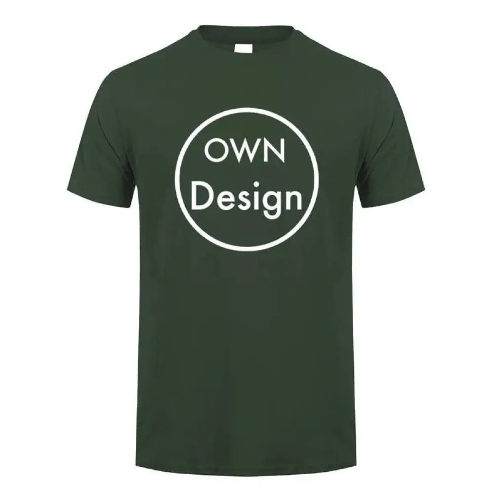 Round neck T shirt Jungle green / S