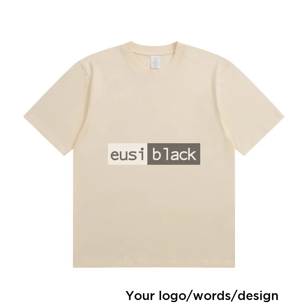 Round neck T shirt - Local - Beige / S