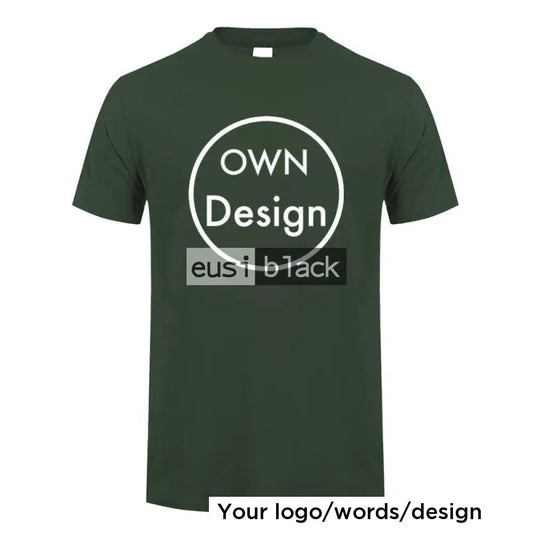 Round neck T shirt Jungle green / S