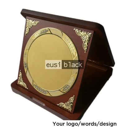 Round Open Display Plaque