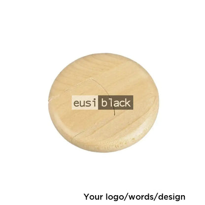 Round wooden flash disc