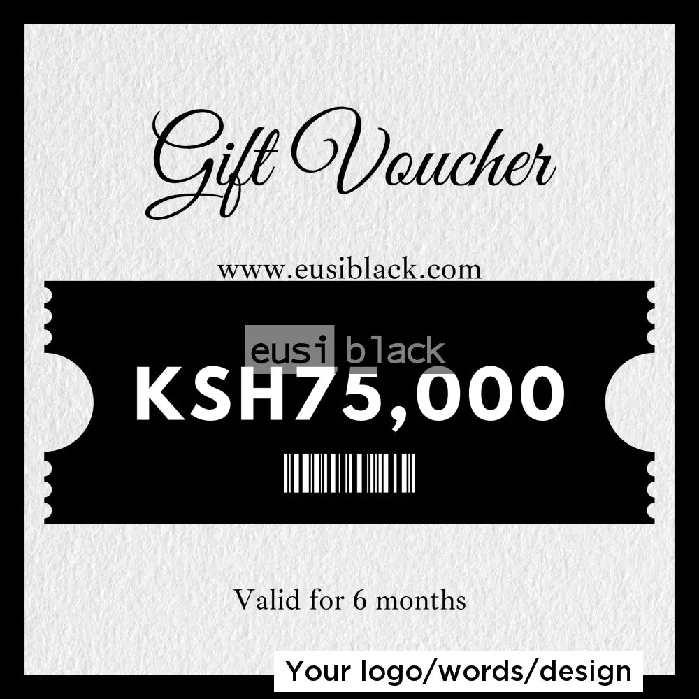 The Sapphire Gift Voucher Ksh 75,000.00