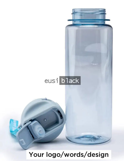 See through plastic water bottle - 750ml