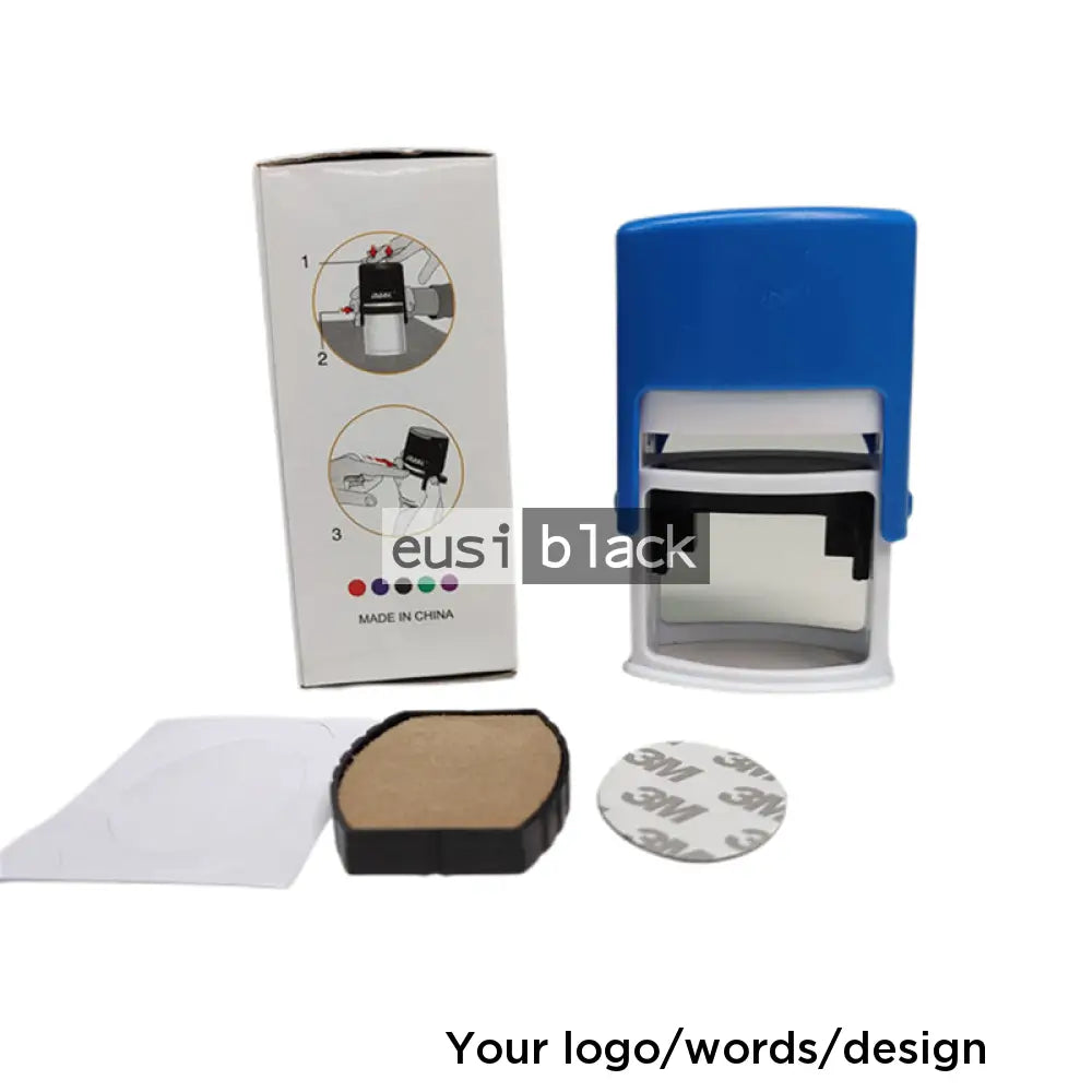 Self inking rubber stamp