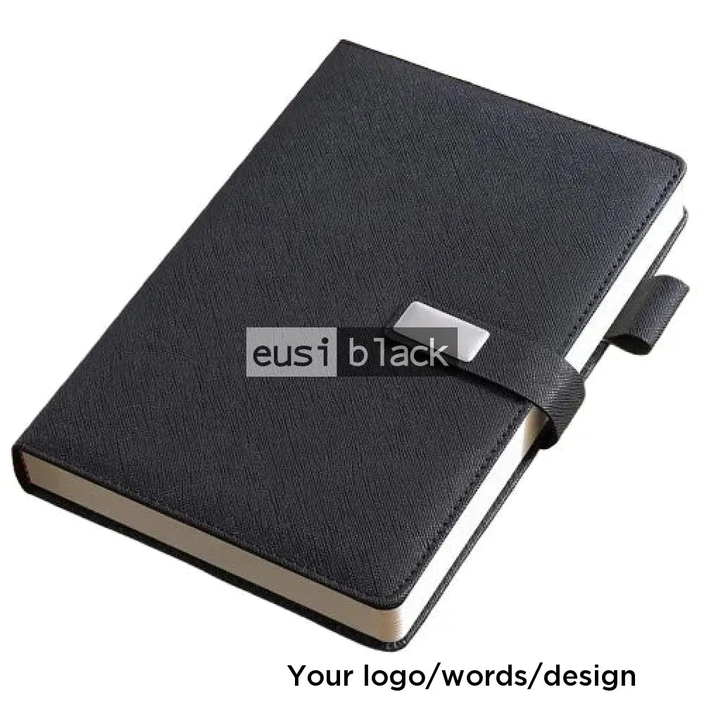Semi denim A5 notebook - Black