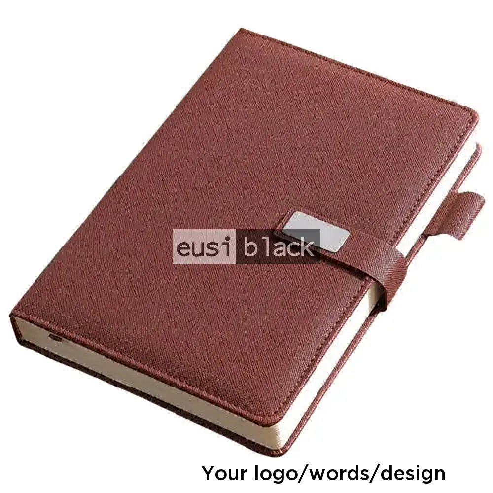 Semi denim A5 notebook - Brown