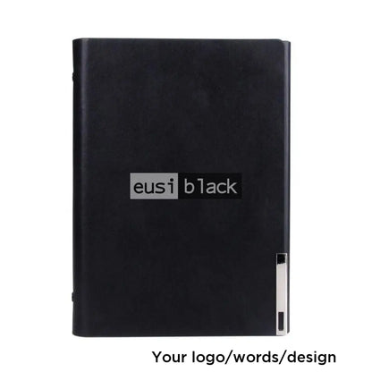 Metallic sign off notebook | B5 Black