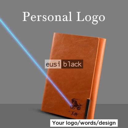 Metallic sign off notebook | B5 Brown