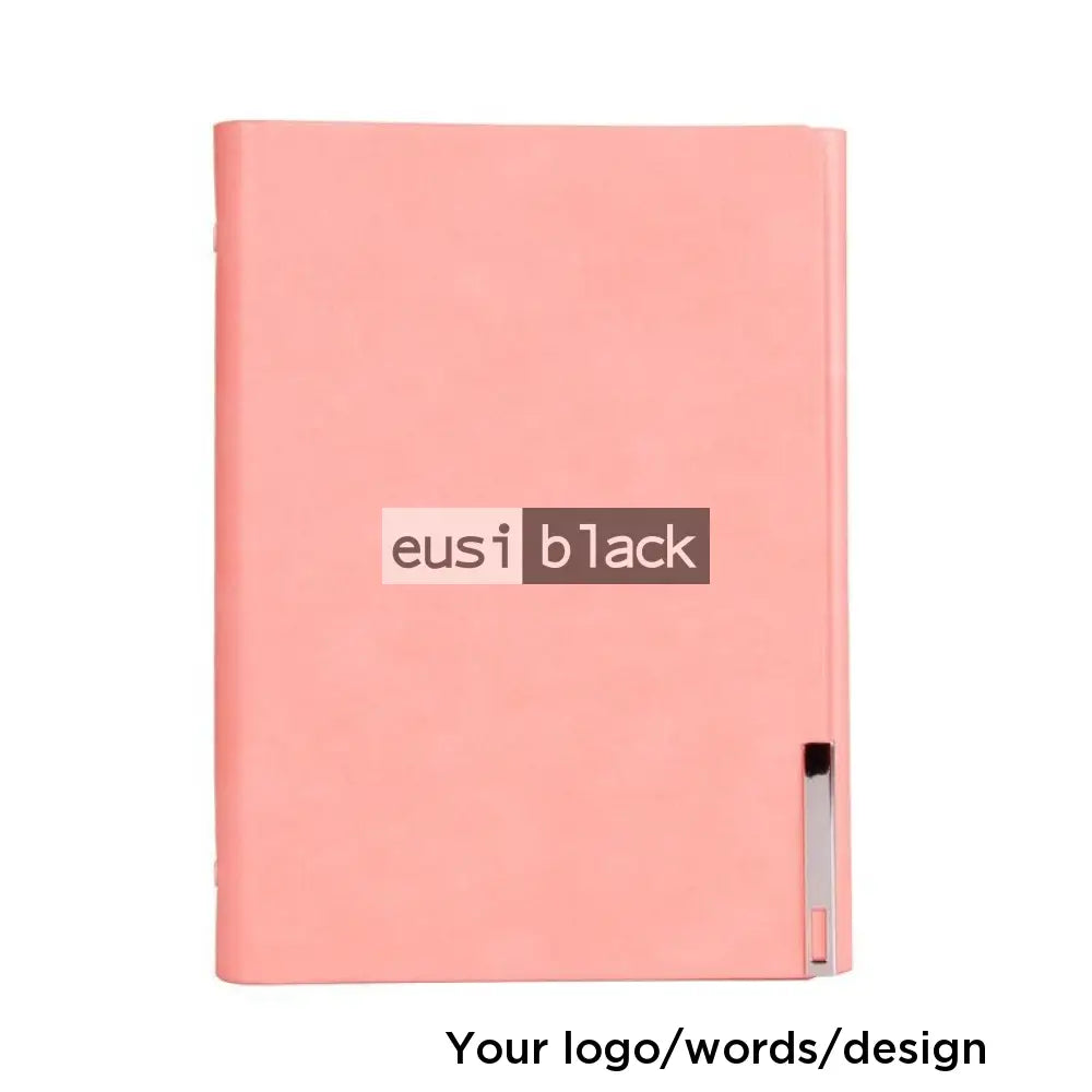 Metallic sign off notebook | B5 Pink