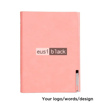 Metallic sign off notebook | B5 Pink