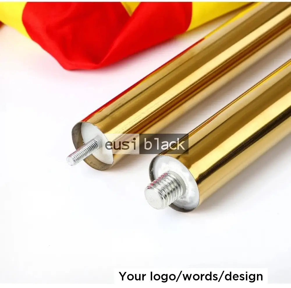 Single flag ceremonial metallic stand | 2M