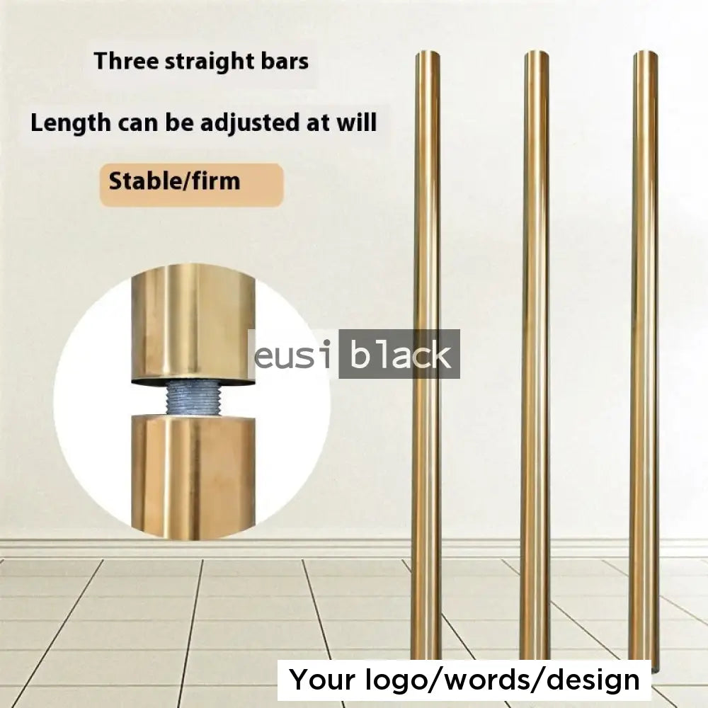 Single flag ceremonial metallic stand | 2M