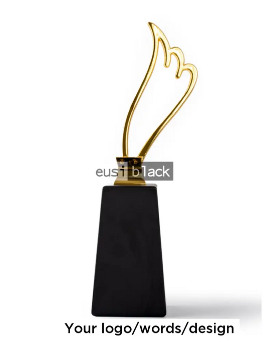 Single wing trophy award - 38cm