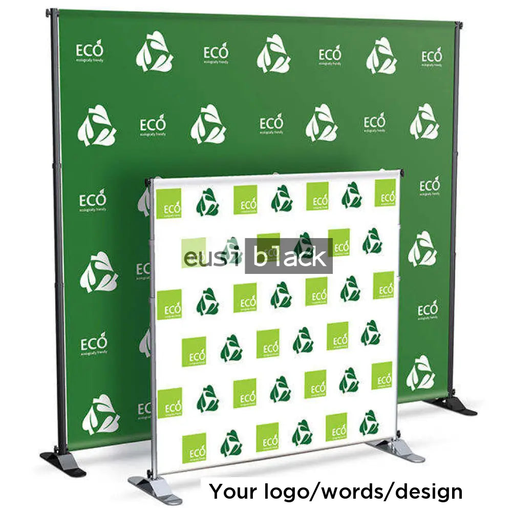 Size adjustable media banner