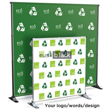 Size adjustable media banner