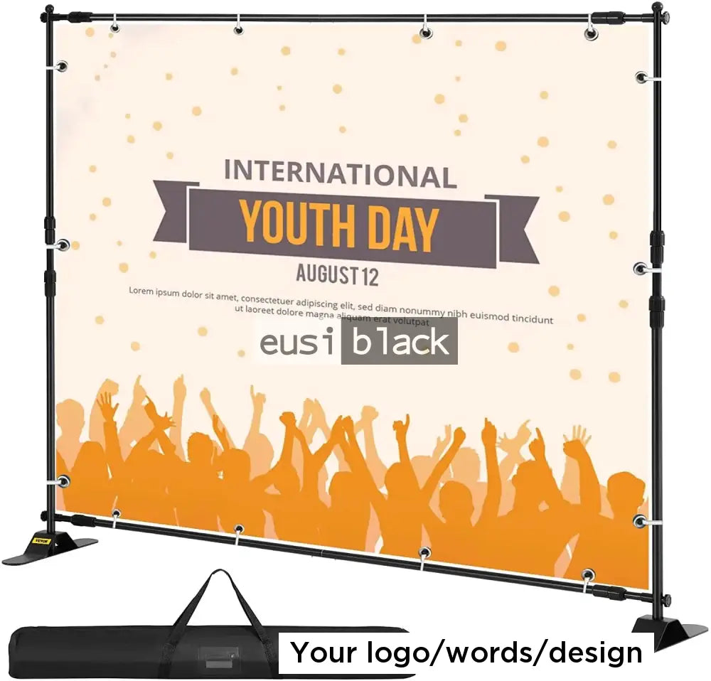 Size adjustable media banner